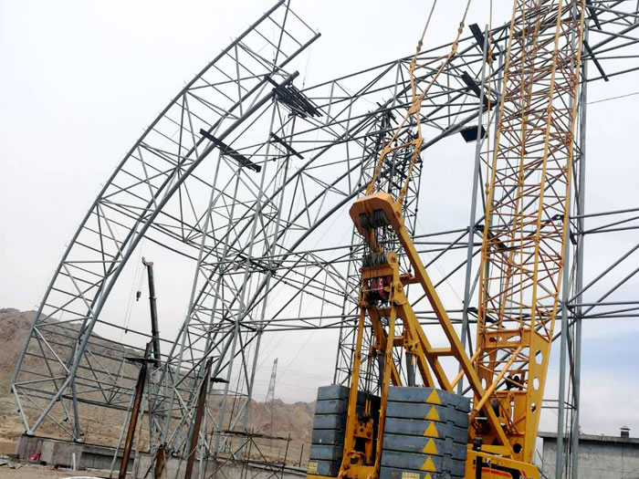 海南烏海電廠管桁架